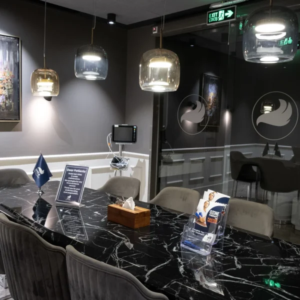 Patient Orientation Room at Smile Hair Clinic